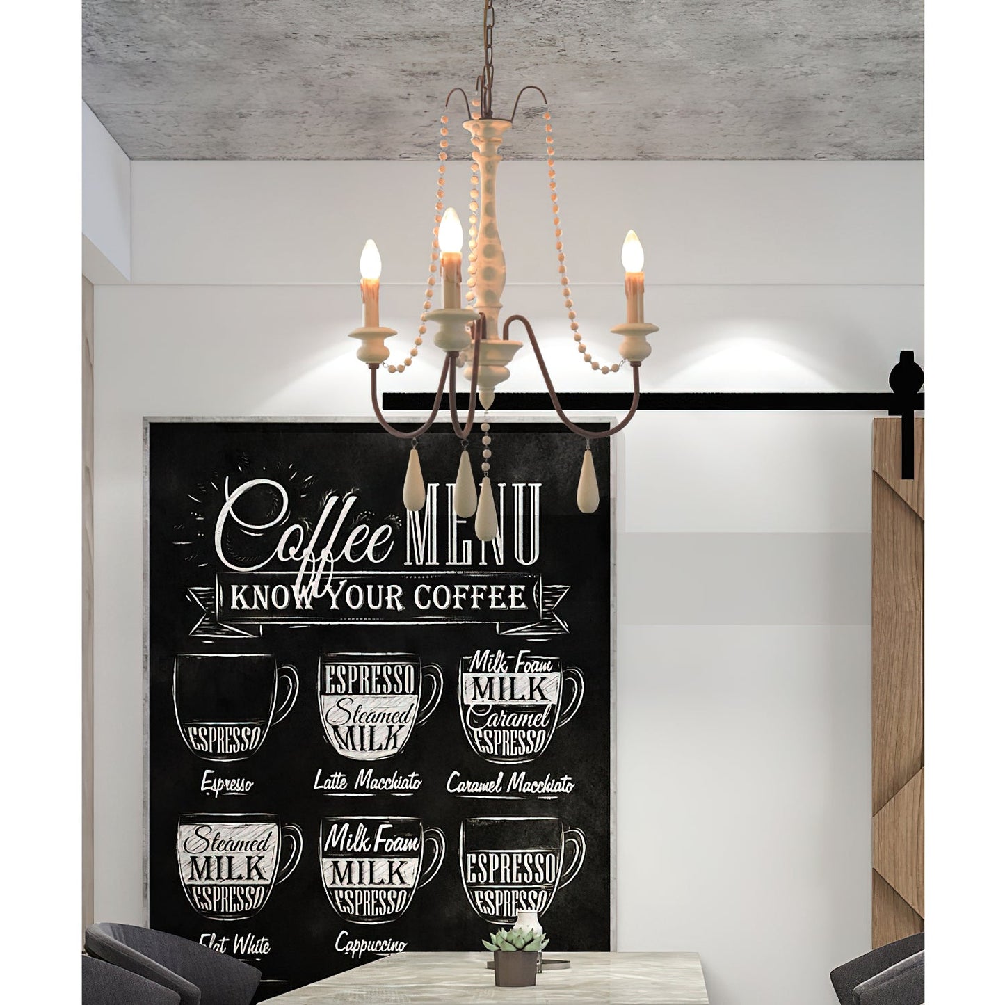 Vionen Style Beaded Chandelier