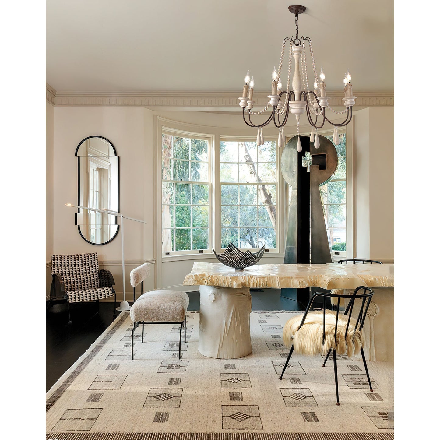 Vionen Style Beaded Chandelier
