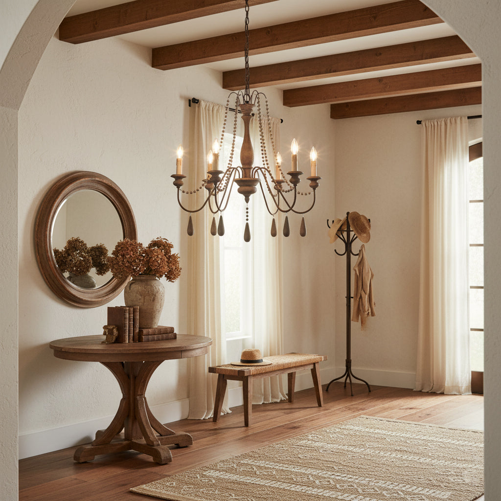 Vionen Style Beaded Chandelier