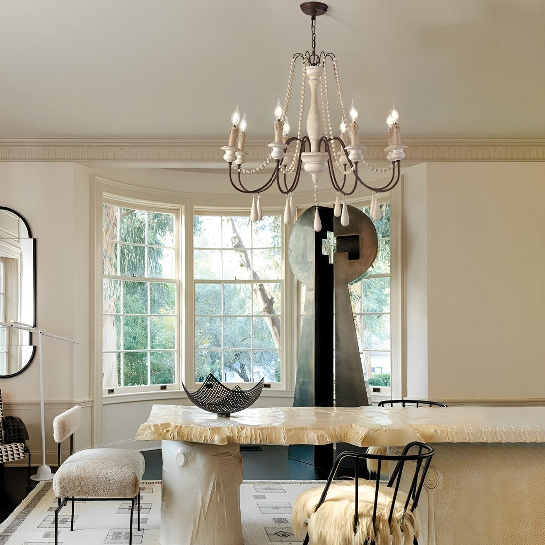 Vionen Style Beaded Chandelier