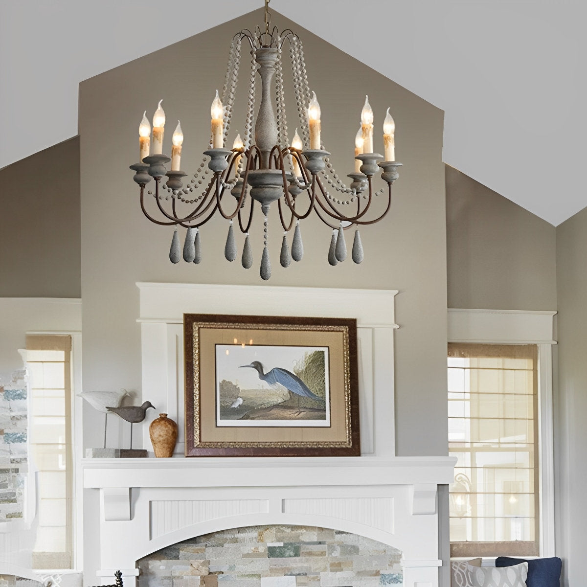 Vionen Style Beaded Chandelier