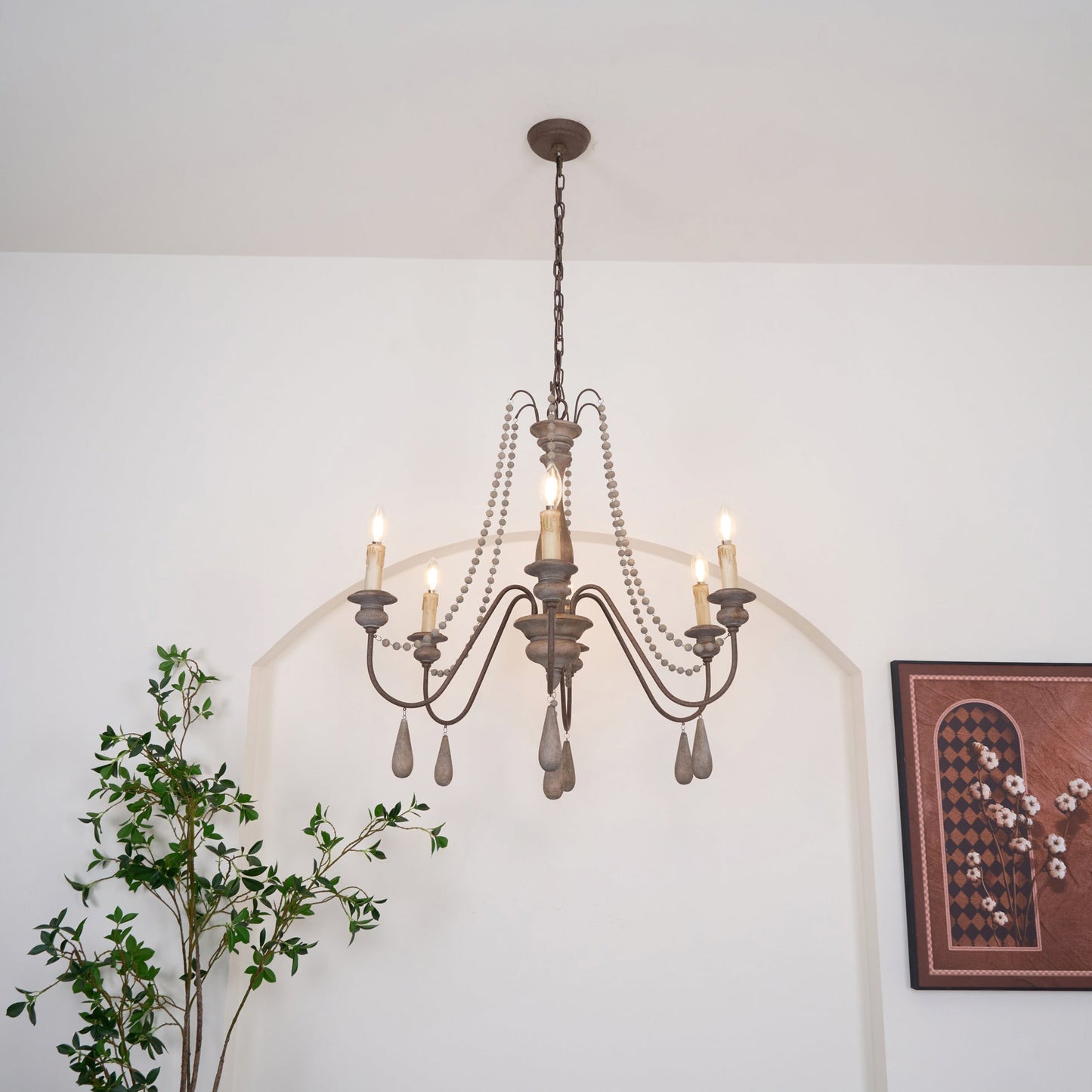 Vionen Style Beaded Chandelier