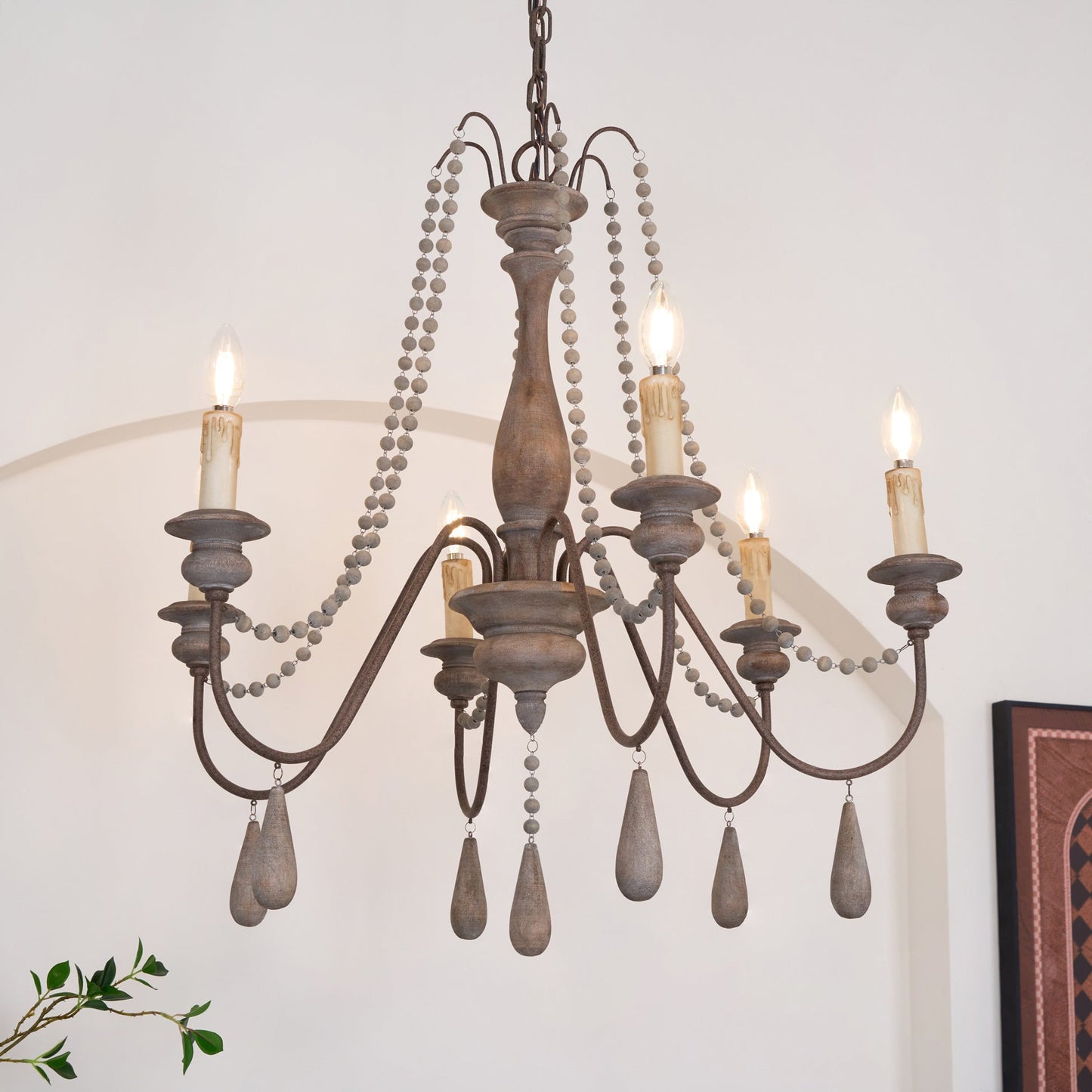 Vionen Style Beaded Chandelier