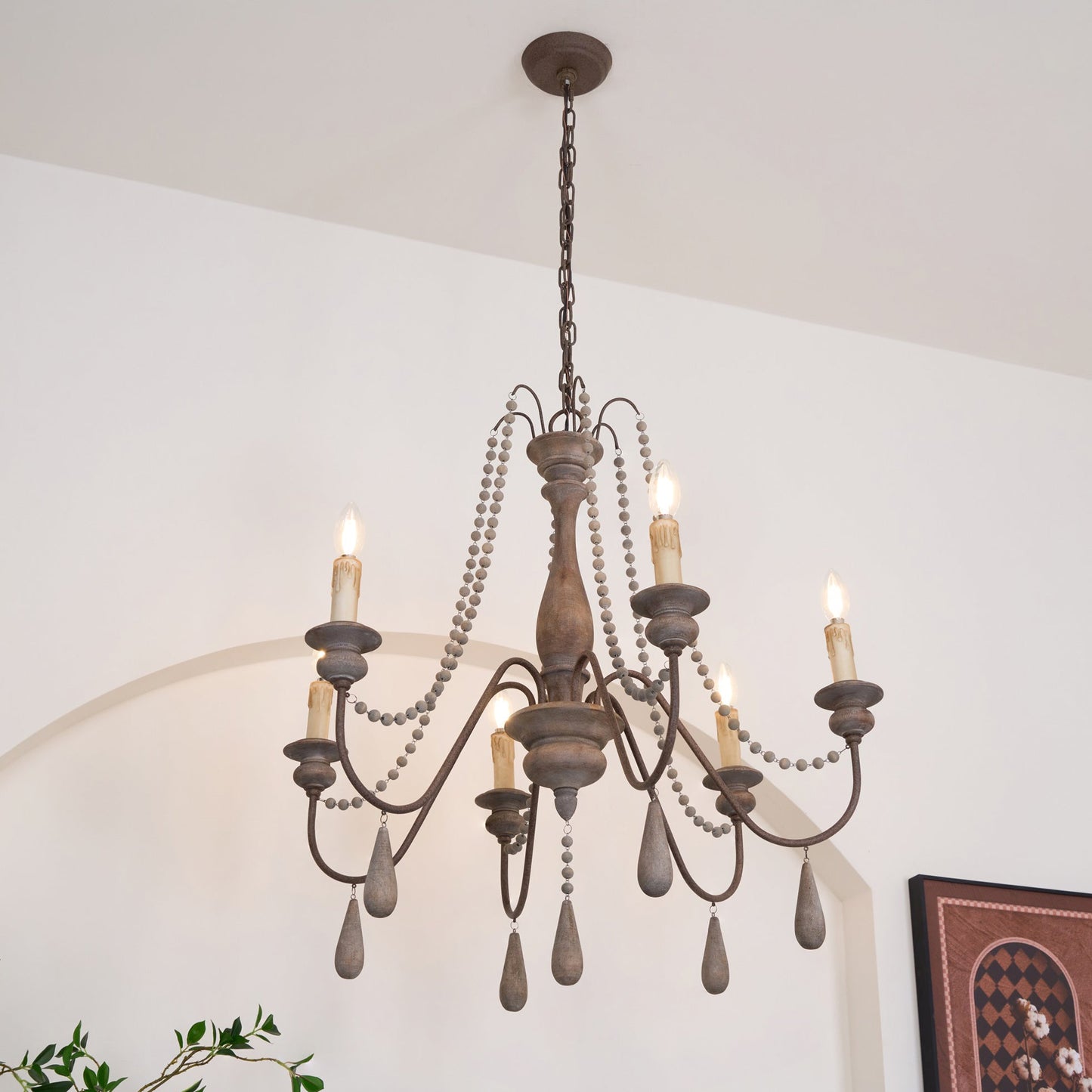 Vionen Style Beaded Chandelier