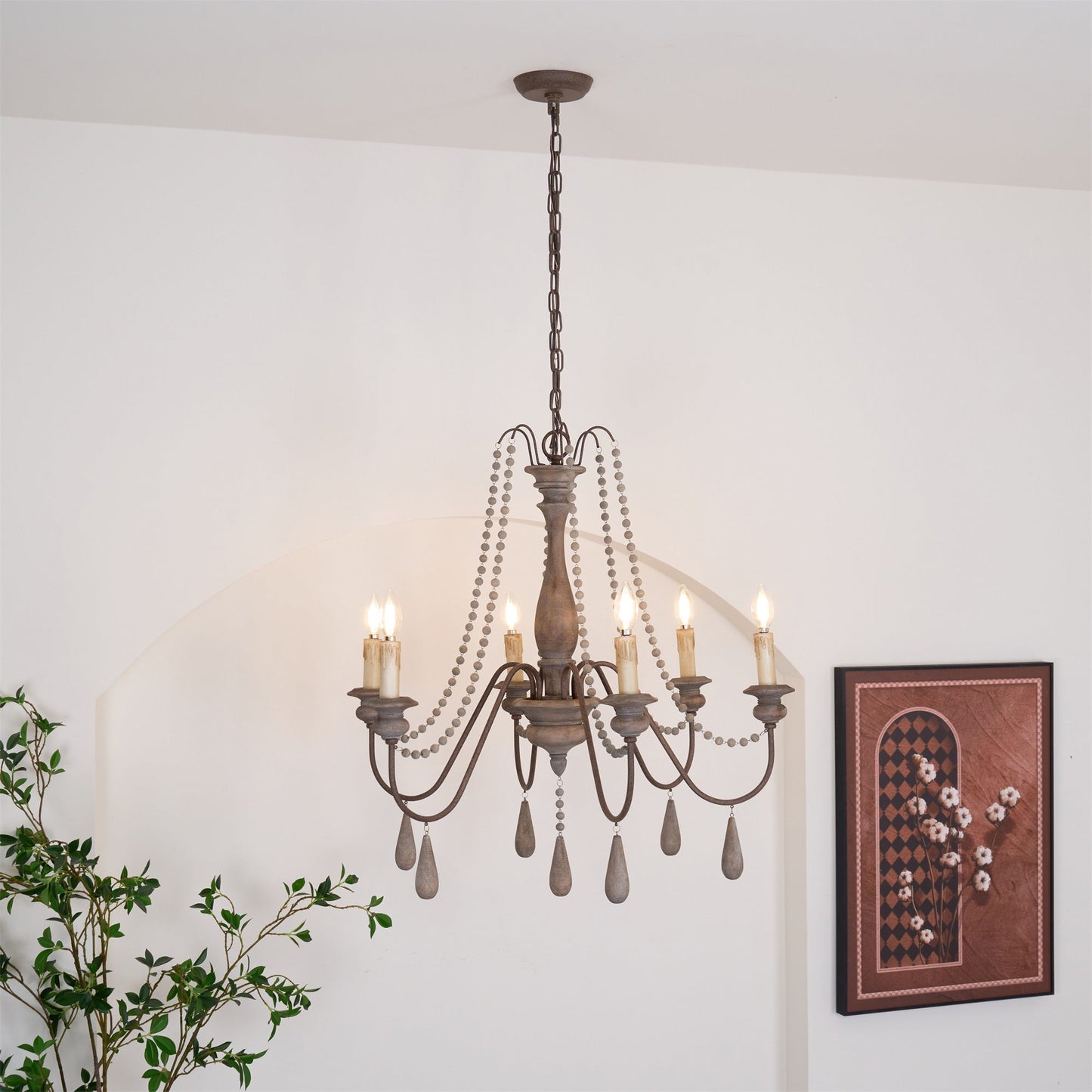 Vionen Style Beaded Chandelier