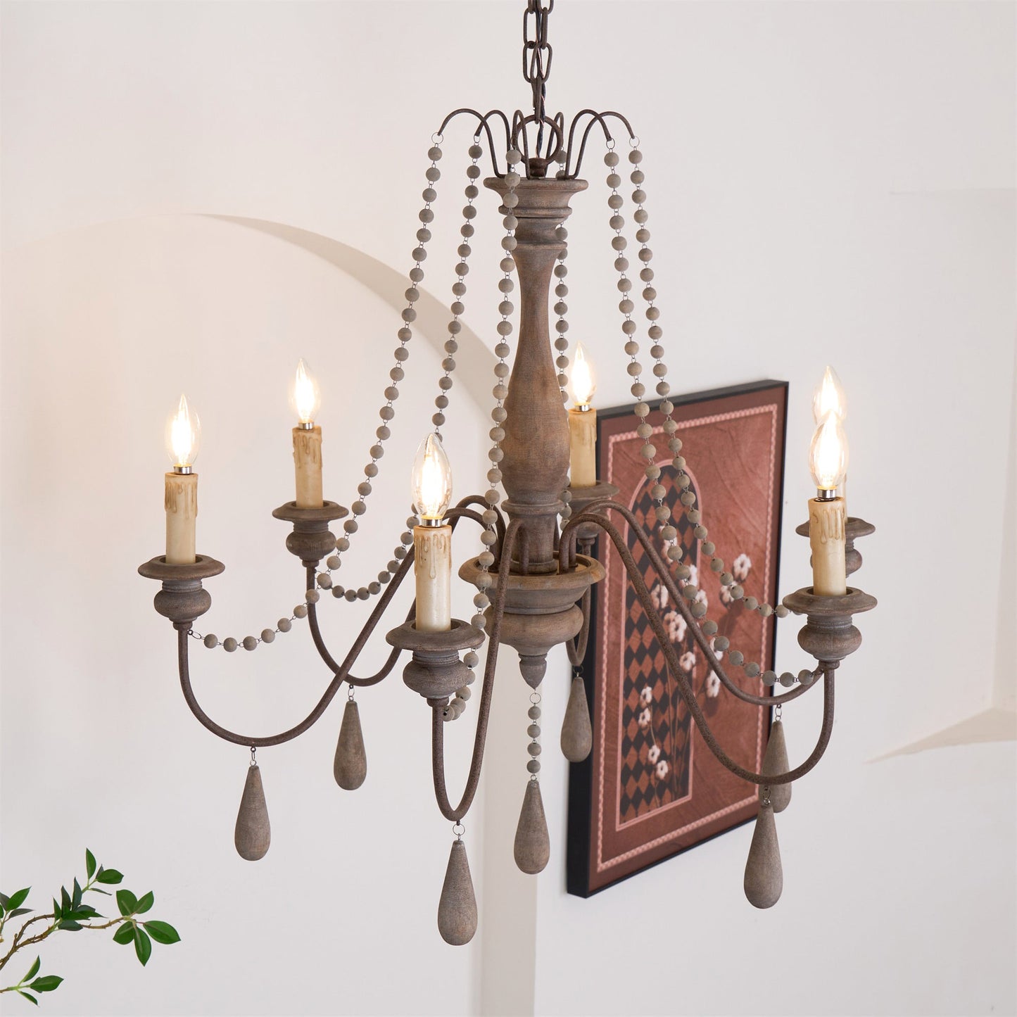 Vionen Style Beaded Chandelier