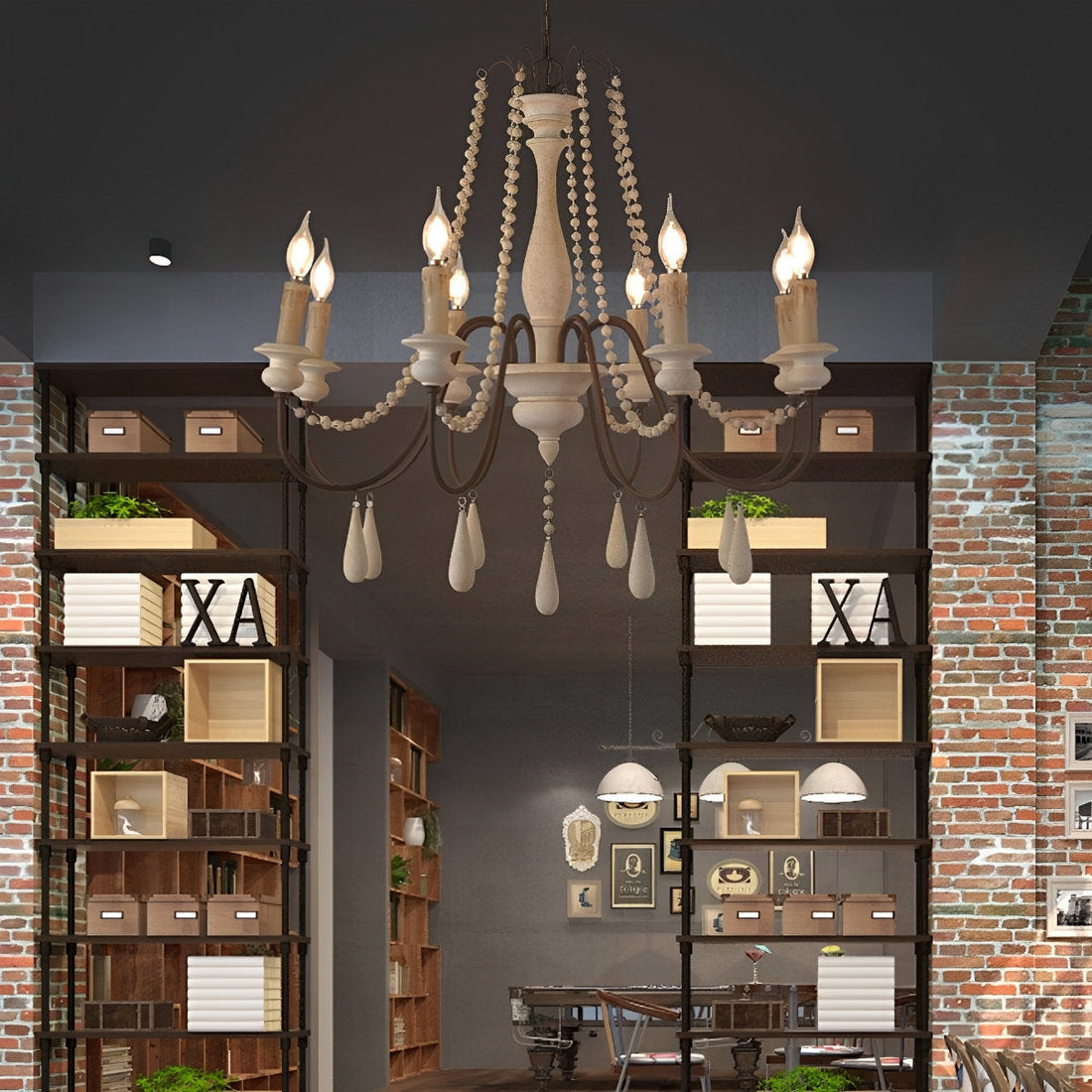 Vionen Style Beaded Chandelier