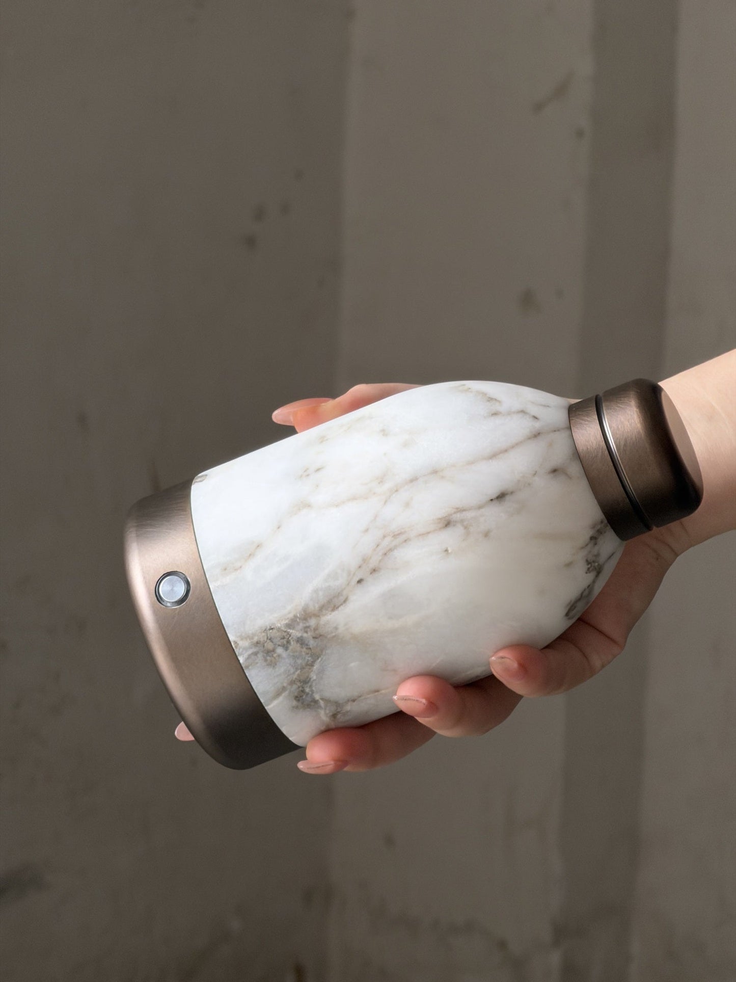 Hilde Marble Table Lamp (Built-in Battery)