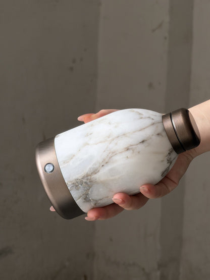 Hilde Marble Table Lamp (Built-in Battery)