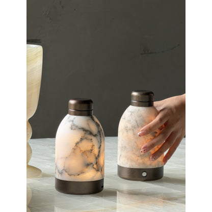 Hilde Marble Table Lamp (Built-in Battery)