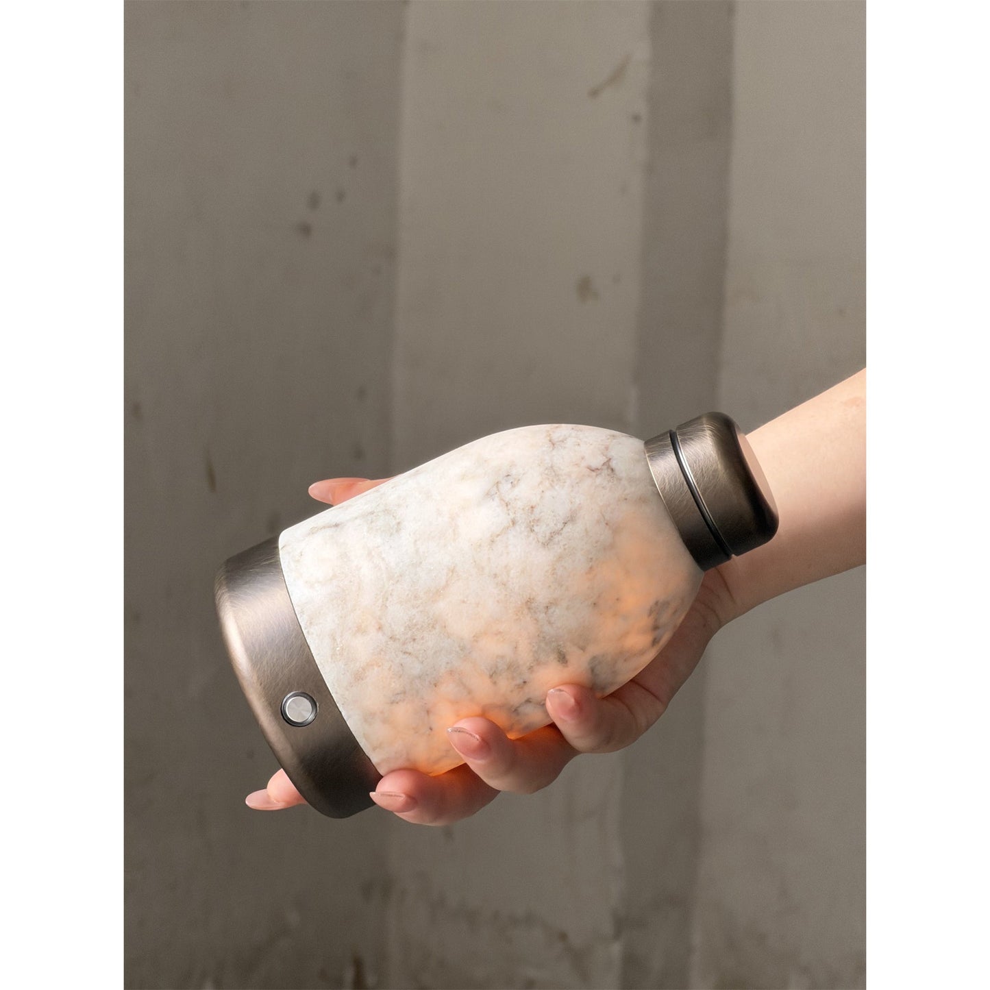 Hilde Marble Table Lamp (Built-in Battery)