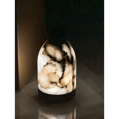 Hilde Marble Table Lamp (Built-in Battery)