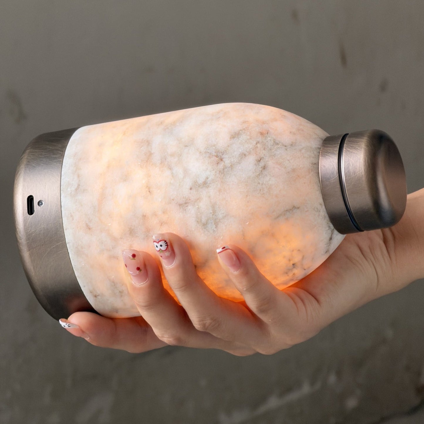 Hilde Marble Table Lamp (Built-in Battery)