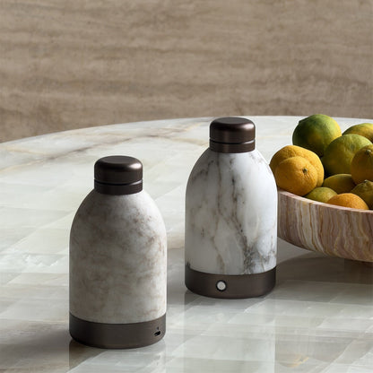 Hilde Marble Table Lamp (Built-in Battery)