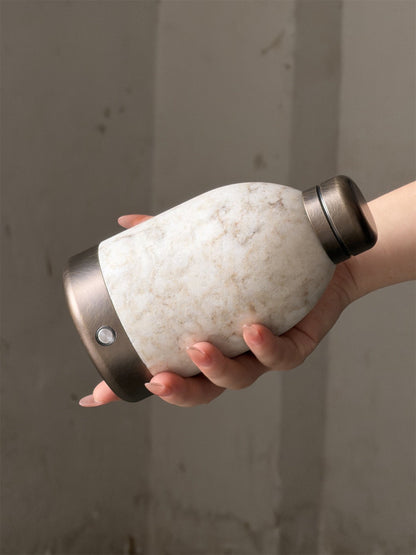 Hilde Marble Table Lamp (Built-in Battery)
