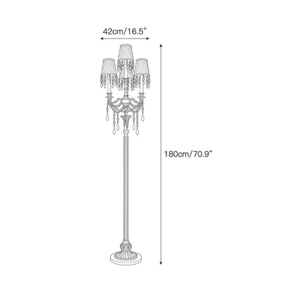 Carins Pleated Floor Lamp