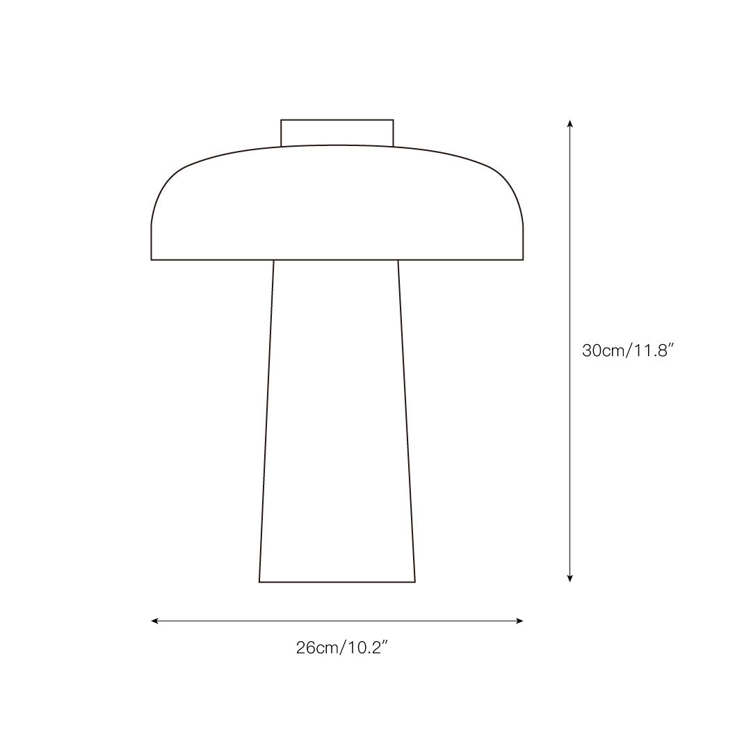 Fena Travertine Table Lamp