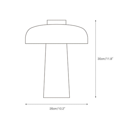 Fena Travertine Table Lamp