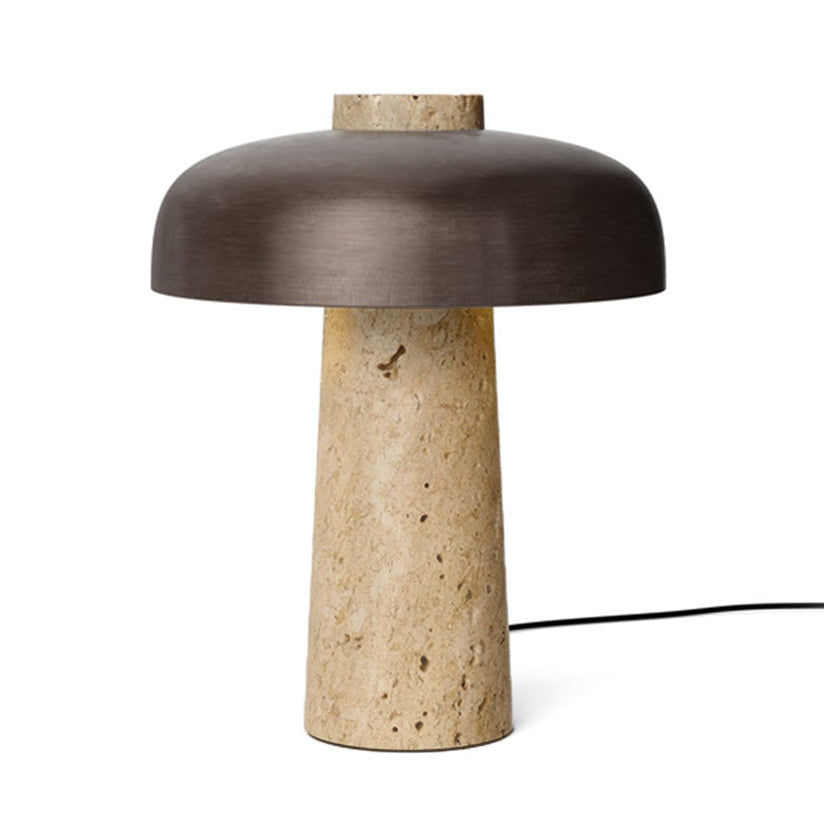 Fena Travertine Table Lamp