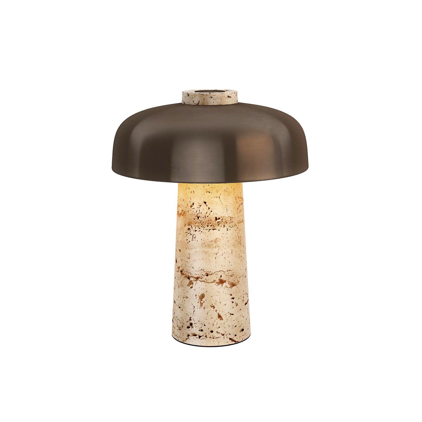 Fena Travertine Table Lamp