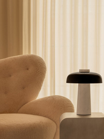 Fena Travertine Table Lamp
