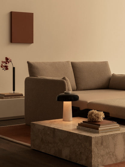 Fena Travertine Table Lamp