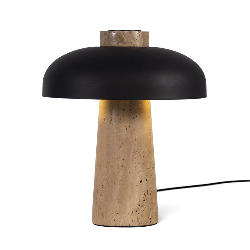 Fena Travertine Table Lamp