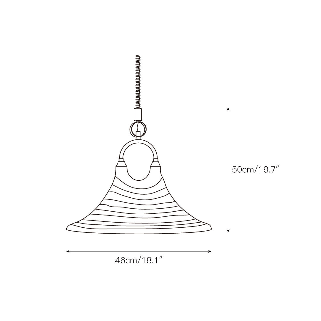Wynor Trumpet Pendant Lamp
