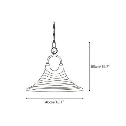 Wynor Trumpet Pendant Lamp