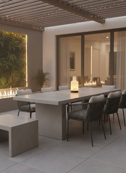 Islo Alabaster Table Lamp (Built-in Battery)