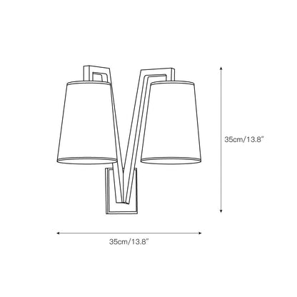 Arvika Double Wall Lamp