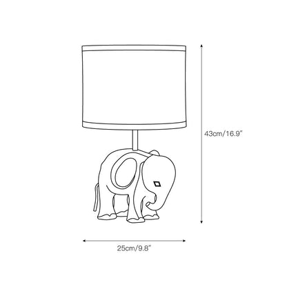 Lysor Wood Animal Table Lamp