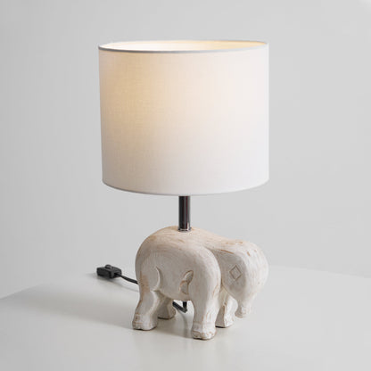 Lysor Wood Animal Table Lamp