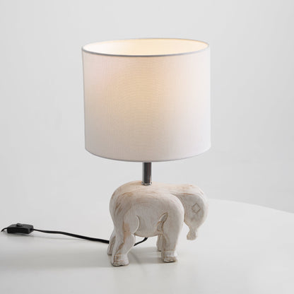 Lysor Wood Animal Table Lamp