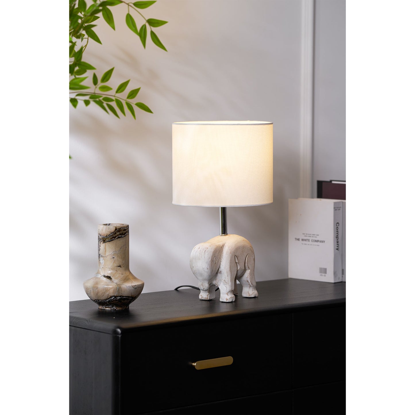 Lysor Wood Animal Table Lamp