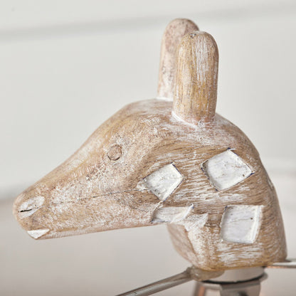 Lysor Wood Animal Table Lamp