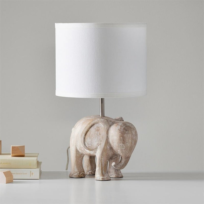 Lysor Wood Animal Table Lamp