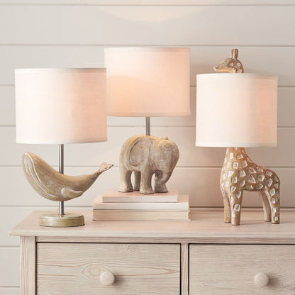Lysor Wood Animal Table Lamp