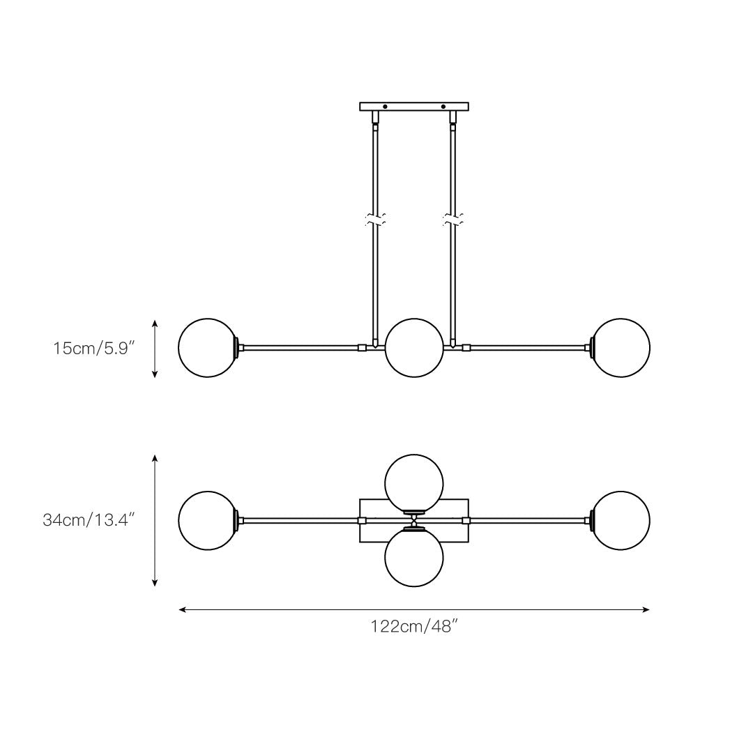 Colmar Linear Pendant Lamp