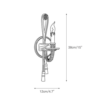Wyna Brass Sconce