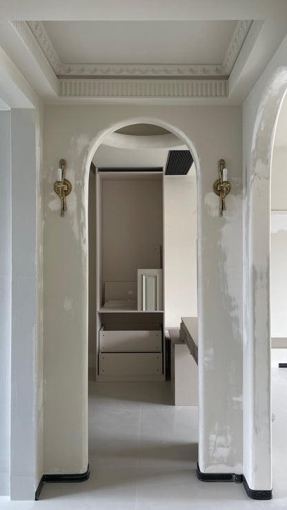 Wyna Brass Sconce