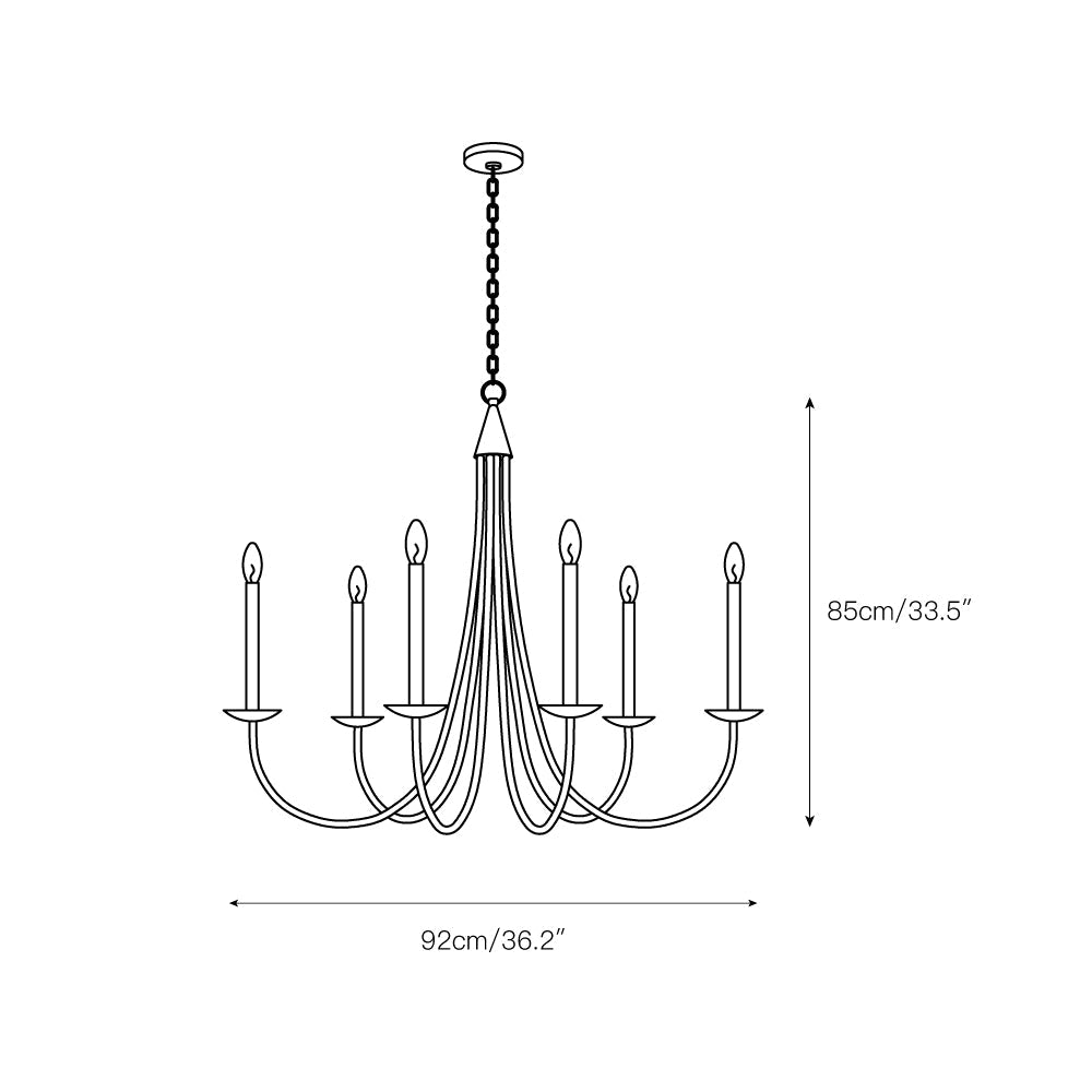 Sanary Chandelier