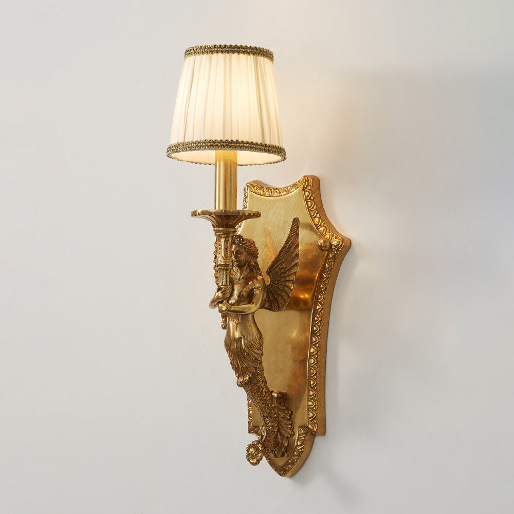 Cheswick Brass Wall Lamp