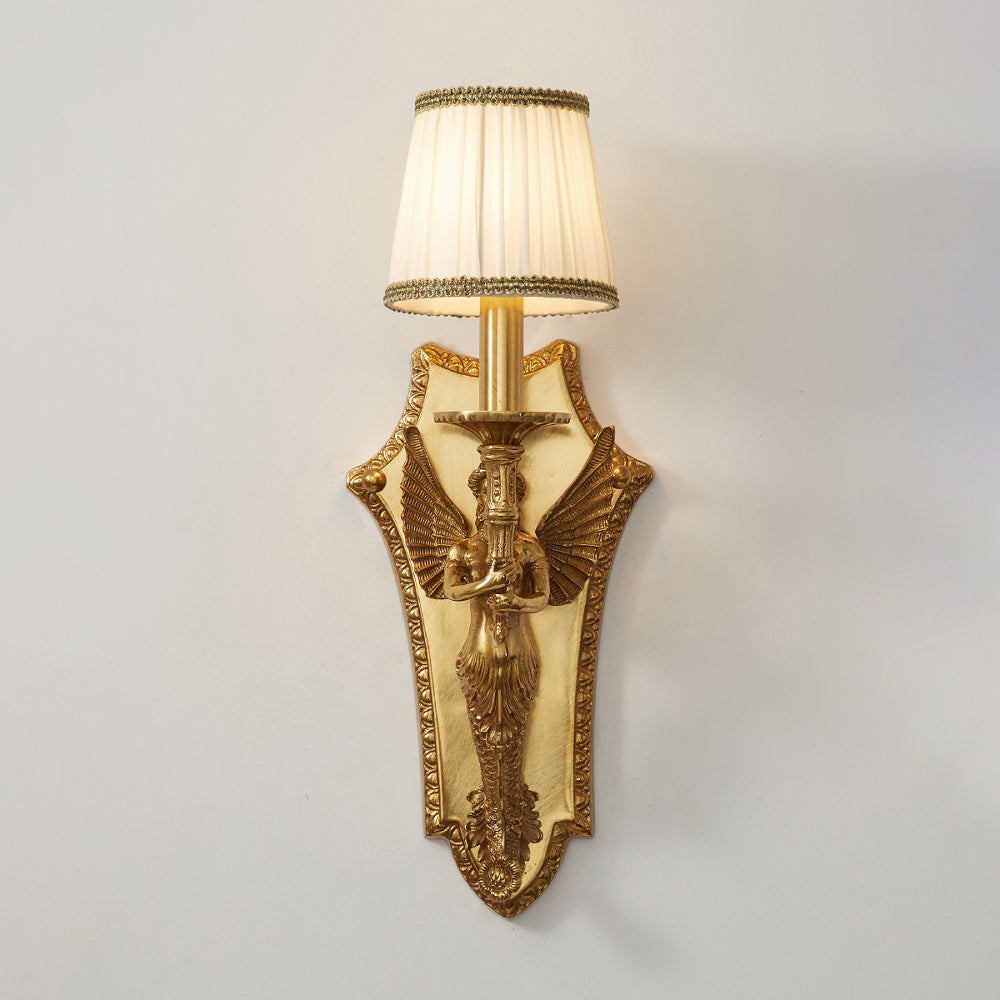 Cheswick Brass Wall Lamp