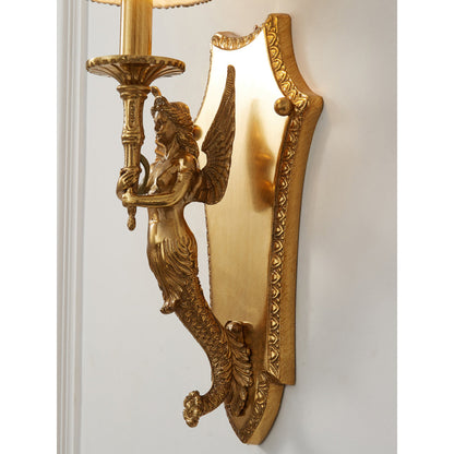 Cheswick Brass Wall Lamp