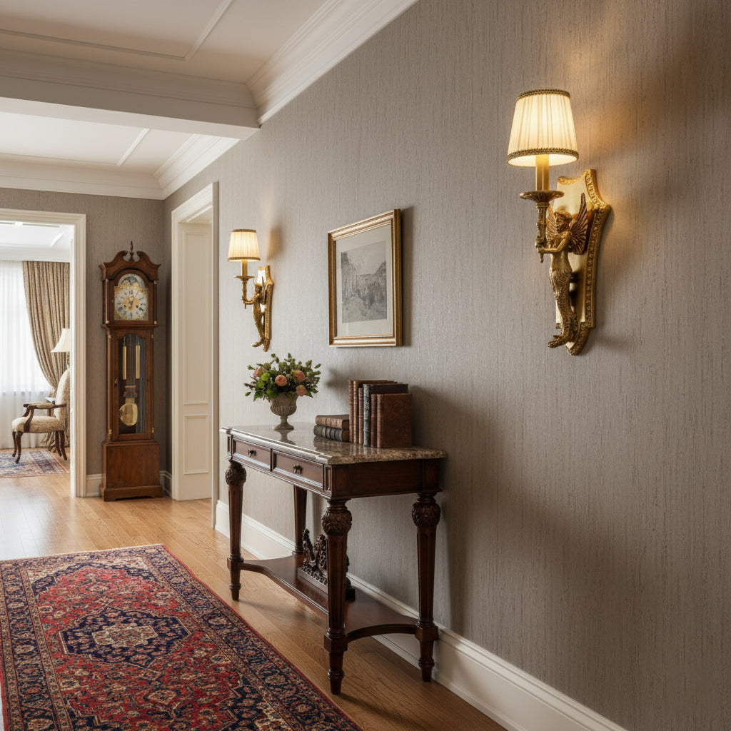 Cheswick Brass Wall Lamp