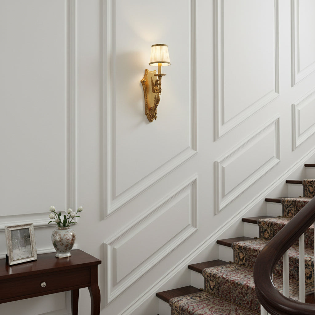 Cheswick Brass Wall Lamp