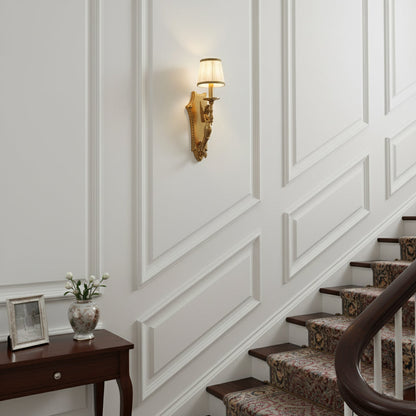 Cheswick Brass Wall Lamp