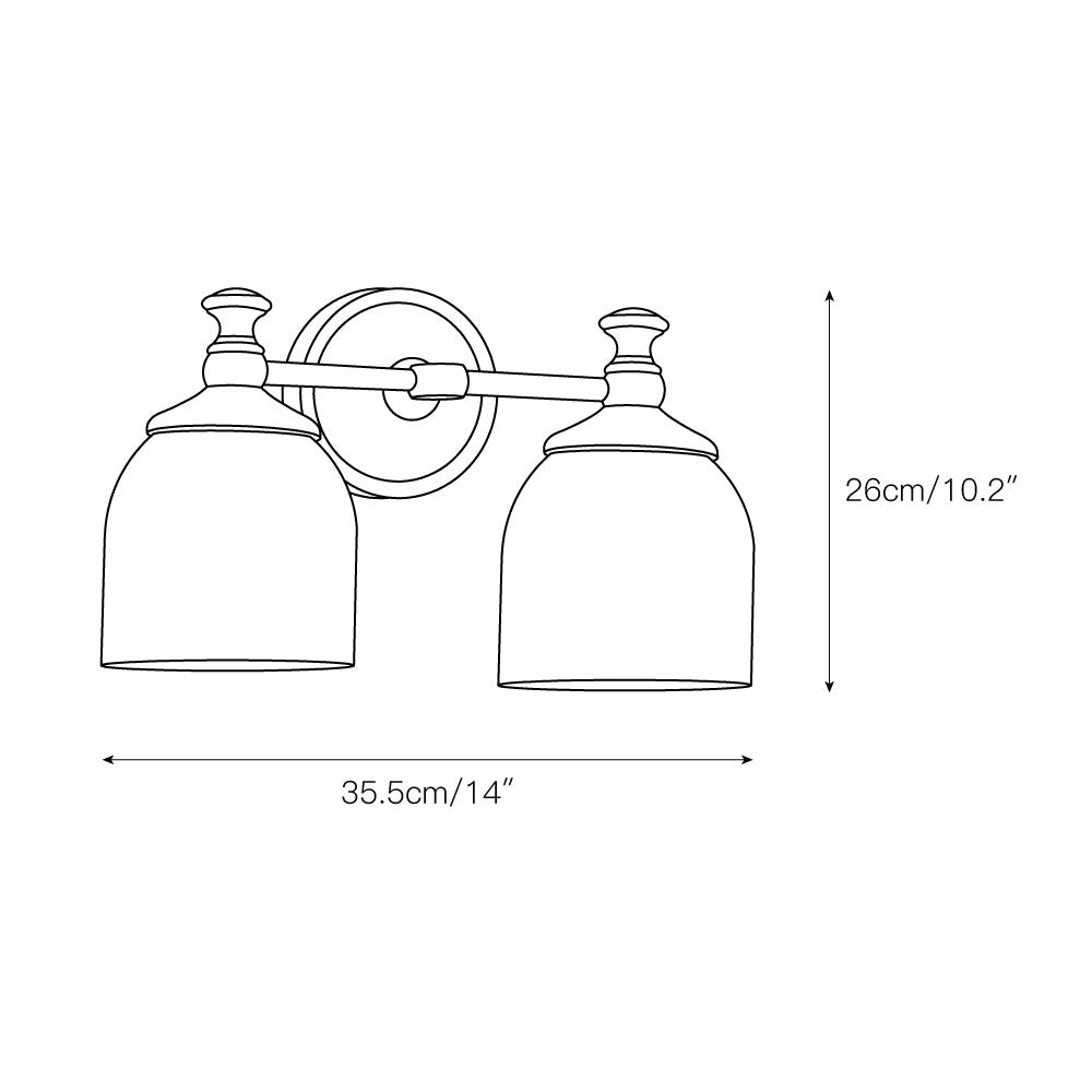 Daphne Short Arm Sconce