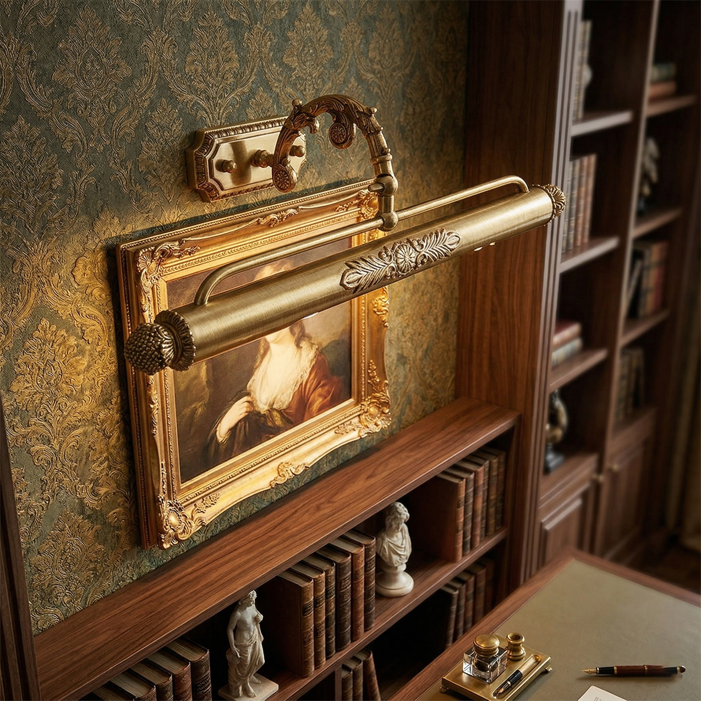 Lirex Brass Wall Lamp